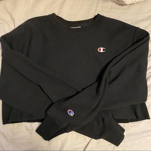Champion cropped crewneck
